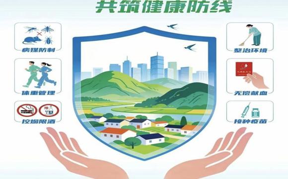 聚焦环境卫生，共建健康城镇--2026年第38个“爱国卫生月”知识宣传